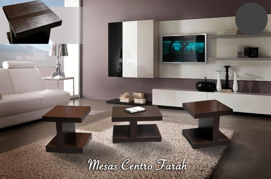 MESAS PARA SALA FARAH 3 PZAS TL