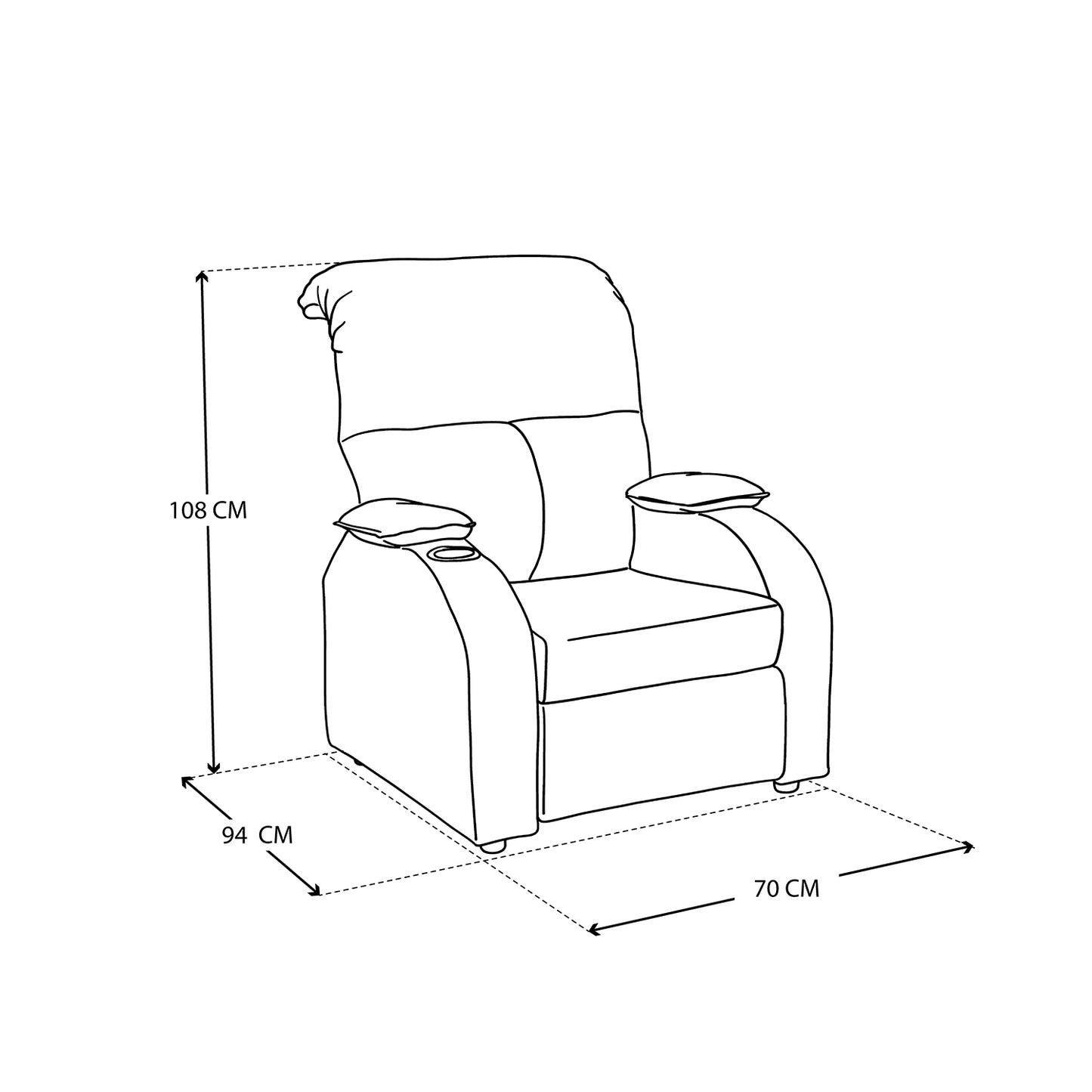 RECLINABLE SRE-196.7