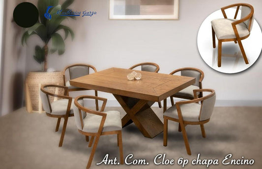 COMEDOR CLOE 7 PZAS TL