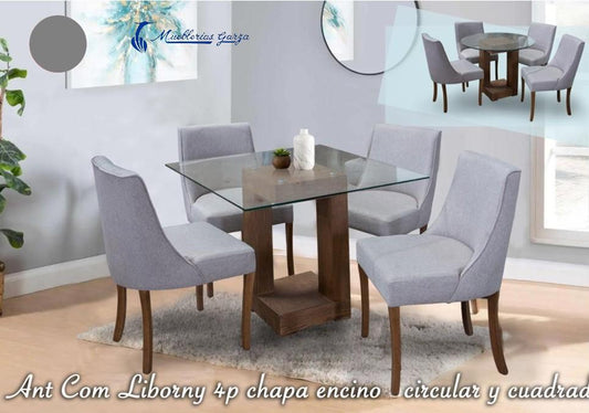COMEDOR LIBORNY 5 PZAS TL