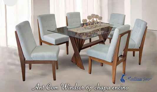 COMEDOR WINDSOR 7 PZAS TL