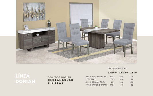 ANTECOMEDOR DORIAN 8 PZAS TAO