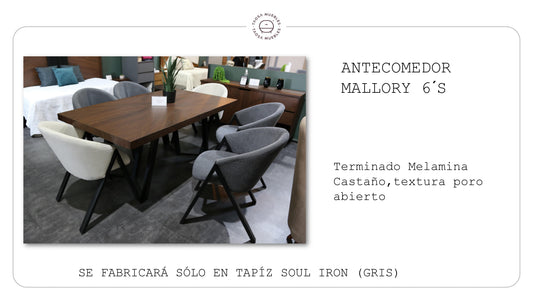 ANTECOMEDOR MALLORY 7 PZAS TAO