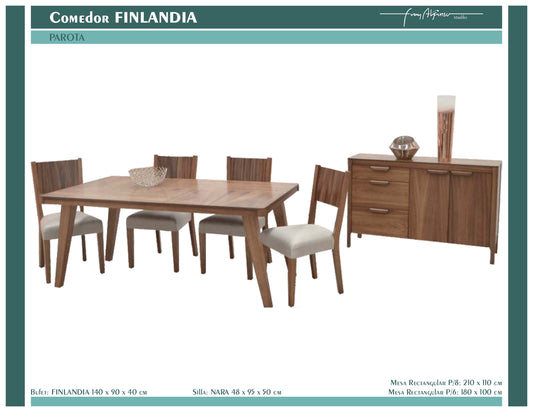 Comedor Finlandia 06P 8 PZAS FY