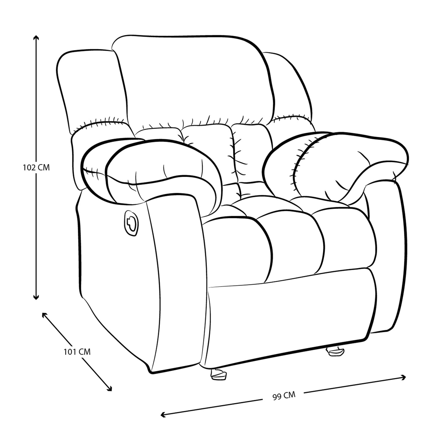 RECLINABLE SRB-220.7