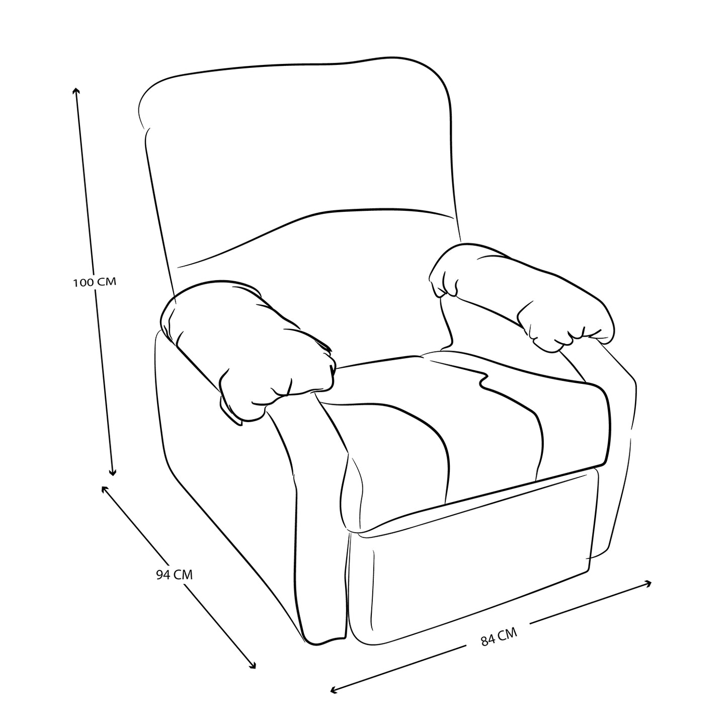 RECLINABLE SRBEX-249.5.7
