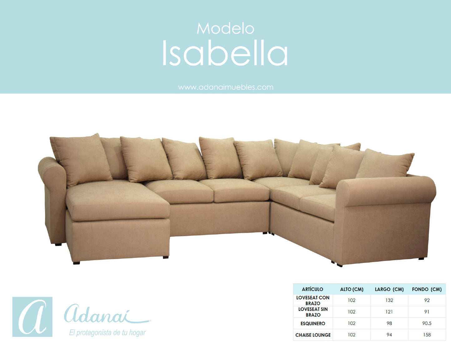 MODULAR ISABELLA AD